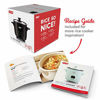 Picture of Dash DRCM200BK Mini Rice Cooker Steamer with Removable Nonstick Pot, Keep Warm Function & Recipe Guide, Black