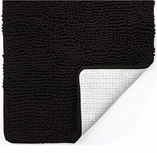 GetUSCart Gorilla Grip Original Luxury Chenille Bathroom Rug Mat, 30x20, Extra Soft and