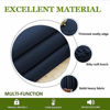 Picture of NICETOWN Blackout Draperies Curtains, All Season Thermal Insulated Solid Grommet Top Blackout Curtains/Drapes for Kid's Room (Navy, 1 Pair, 34 x 45 inches)