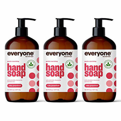 Picture of Everyone Hand Soap: Ruby Grapefruit, 12.75 Ounce, 3 Count- Packaging May Vary