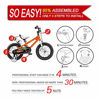 Picture of RoyalBaby Kids Bike Boys Girls Freestyle BMX Bicycle With Kickstand Gifts for Children Bikes 18 Inch Orange