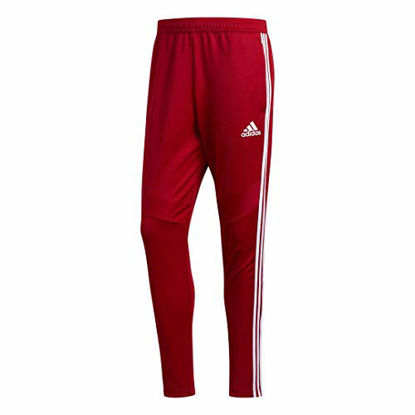 Picture of adidas Men's Tiro 19 Training Pants, Power Red/White, Large