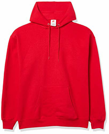 Picture of Hanes Mens EcoSmart Hooded Sweatshirt (P170) -Athletic R -S