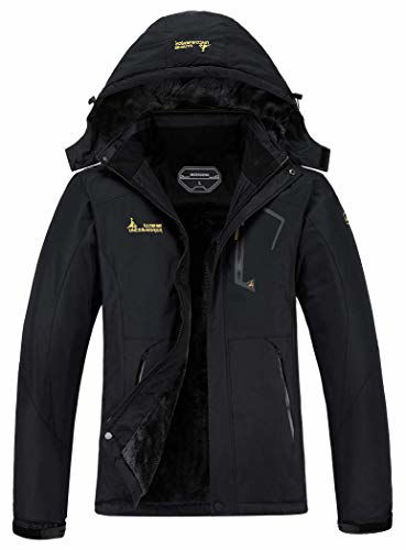 GetUSCart- MOERDENG Women's Waterproof Ski Jacket Warm Winter Snow Coat  Mountain Windbreaker Hooded Raincoat