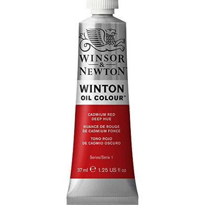 Picture of Winsor & Newton Winton Oil Color Paint, 37-ml Tube, Cadmium Red Deep Hue