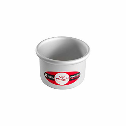 Picture of Fat Daddio's Round Cake Pan, 4 x 3 Inch, Silver