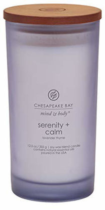 Picture of Chesapeake Bay Candle Scented Candle, Serenity + Calm (Lavender Thyme), Large