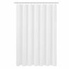 Picture of N&Y HOME Fabric Shower Curtain Liner Wide and Long 78 x 78 inches, Hotel Quality, Washable, Water Repellent, White Bathroom Curtains with Grommets, 78x78