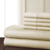 Picture of 6 Piece Hotel Luxury Soft 1800 Series Premium Bed Sheets Set, Deep Pockets, Hypoallergenic, Wrinkle & Fade Resistant Bedding Set(Full, Cream)