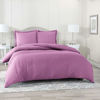 Picture of Nestl Duvet Cover 3 Piece Set - Ultra Soft Double Brushed Microfiber Hotel Collection - Comforter Cover with Button Closure and 2 Pillow Shams, Lavender Dream - King 90"x104"