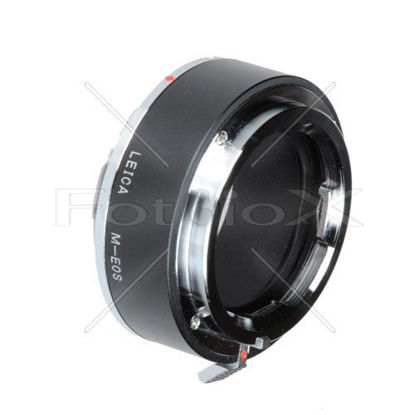 Picture of Fotodiox Pro Lens Mount Adapter, Leica Visoflex M Lens to Canon EOS Camera Mount Adapter, for Canon EOS 1D, 1DS, Mark II, III, IV, 1DC, 1DX, D30, D60, 10D, 20D, 20DA, 30D, 40D, 50D, 60D, 60DA, 5D, Mark II, Mark III, 7D, Rebel XT, XTi, XSi, T1, T1i, T2i, T