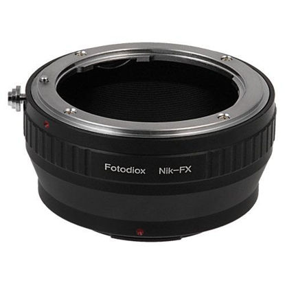 Picture of Fotodiox Lens Mount Adapter Compatible with Nikon Nikkor F Mount D/SLR Lens on Fuji X-Mount Cameras