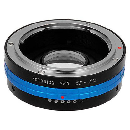 Picture of Fotodiox Pro Lens Mount Adapter, for Mamiya ZE (35mm) Lens to Nikon Camera, for Nikon Cameras