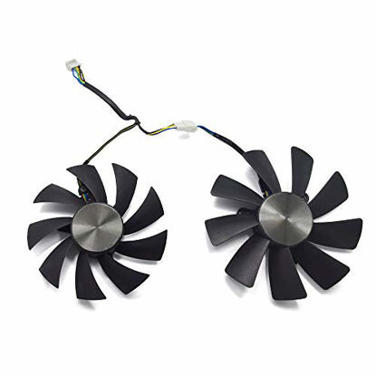 Picture of inRobert GAA8S2U GA91S2H Video Card Fan Replacement for Zotac GTX 1070 Ti Mini,GTX 1080 Ti Mini Graphic Card (Fan-AB)