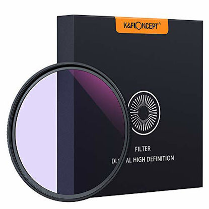 Picture of K&F Concept 82mm Clear-Night Filter Multiple Layer Nano Coating Pollution Reduction for Night Sky/Star