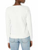 Picture of Hanes Women's V-Notch Pullover Fleece Sweatshirt, White, X Large