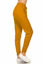 Picture of Leggings Depot JGA128-MUSTARD-L Solid Jogger Track Pants w/Pockets, Large