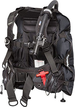 Picture of Zeagle Stiletto Travel Light Weight Integrated BCD W/Inflator, Hose and RE Valve (Small)