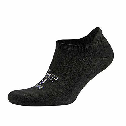 Picture of Balega Hidden Comfort No-Show Running Socks for Men and Women (1 Pair), Black, Medium