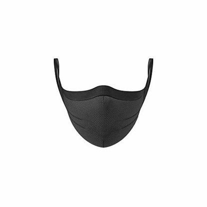 Picture of Under Armour Adult Sports Mask , Black (002)/Silver Chrome , X-Small/Small