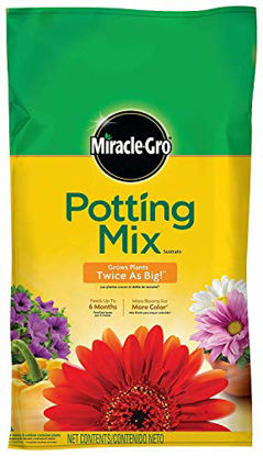 Picture of Miracle-Gro 75651300 Potting Mix, 1-Cubic Foot