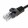 Picture of Cables Direct Online Snagless Cat5e Ethernet Network Patch Cable Black 100 Feet