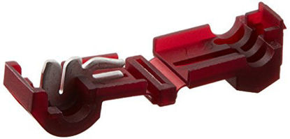 Picture of Install Bay RTT Red Insultion Displacement T-Tap Connector 22-18 Gauge - 100 Pack