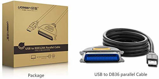 GetUSCart- UGREEN USB to IEEE1284 CN36 Parallel Printer Adapter Cable ...