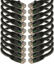 Picture of iMBAPrice 10' Cat5e Network Ethernet Patch Cable, 10 Pack, Black (IMBA-CAT5-10BK-10PK)