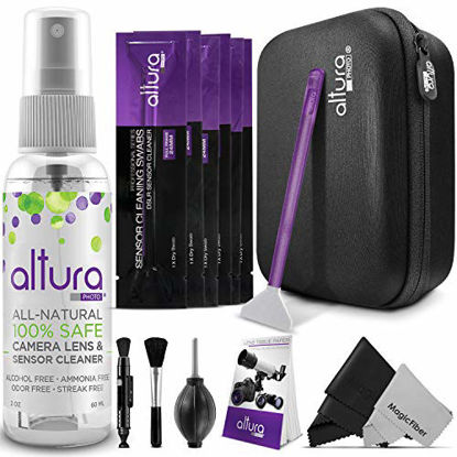 Picture of Altura Photo Professional Cleaning Kit Full Frame DSLR Cameras Sensor Cleaning Swabs with Carry Case