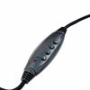 Picture of iMicro IMME282 USB Dual Headset with Adjustable Microphone Noise Cancelling and Volume Control, Wired Headphone for PC, Laptop and Computer