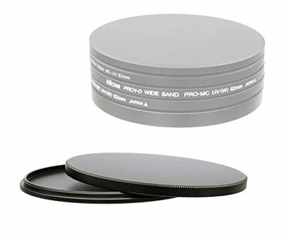 Picture of Fotasy 52mm Metal Filter Stack Caps, Filter Stack 52mm, Aluminum Alloy, Slim Stack fits 52mm UV CPL Fader ND Filter
