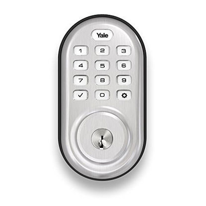 Picture of Yale Assure Lock - Keypad Door Lock in Satin Nickel
