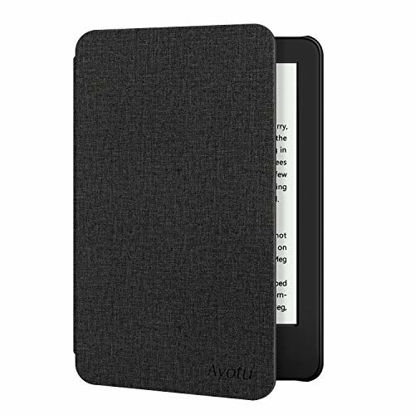 Picture of Ayotu Case for All-New Kindle 10th Gen 2019 Release - Durable Cover with Auto Wake/Sleep fits Amazon All-New Kindle 2019(Will not fit Kindle Paperwhite or Kindle Oasis) Black
