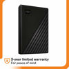 Picture of WD 5TB My Passport Portable External Hard Drive, Black - WDBPKJ0050BBK-WESN