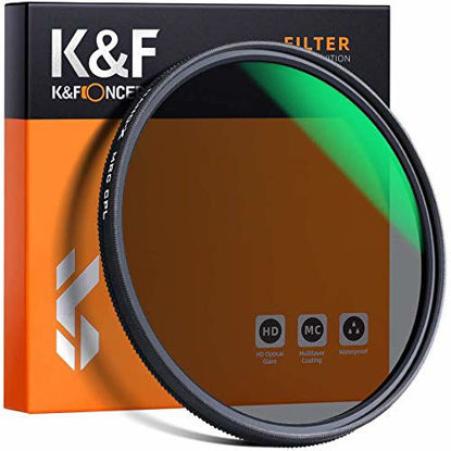 Picture of 95mm Circular Polarizers Filter, K&F Concept 95MM Circular Polarizer Filter HD 18 Layer Super Slim Multi Coated CPL Lens Filter