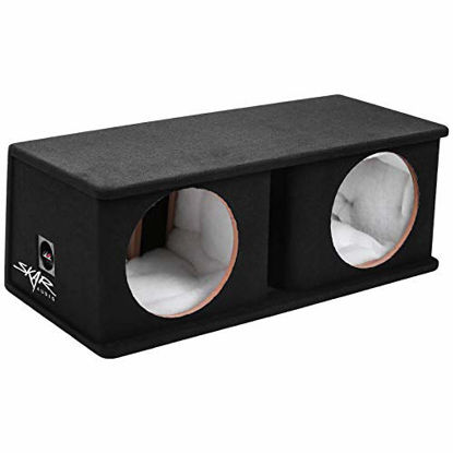 Picture of Skar Audio SK2X12V Dual 12" Universal Fit Ported Subwoofer Enclosure