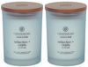 Picture of Chesapeake Bay Candle Scented Candles, Reflection + Clarity (Sea Salt Sage), Medium (2-Pack)