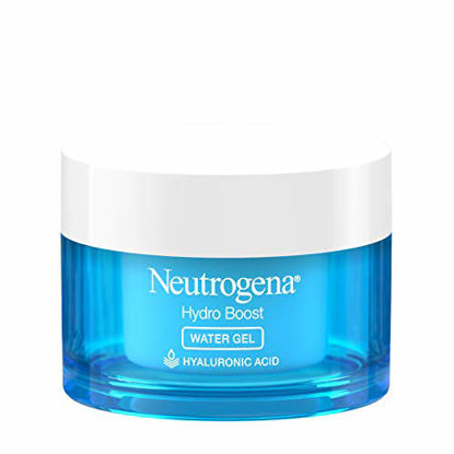 Picture of Neutrogena Hydro Boost Hyaluronic Acid Hydrating Daily Face Moisturizer for Dry Skin OilFree NonComedogenic DyeFree Face Lotion, Water Gel, Fragrance Free, 1.7 Ounce