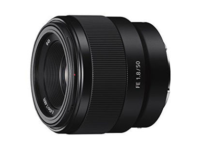 Picture of Sony - FE 50mm F1.8 Standard Lens (SEL50F18F), Black