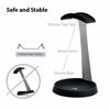 Picture of Avantree Metal & Silicone Headphone Stand Hanger with Cable Holder, Black Desk Earphone Mount Rack for Sennheiser, Sony, Bose, Beats Gaming Headset Display, Fancy Music Studio Accessories - HS102