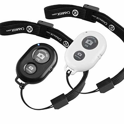 Picture of 2X CamKix Camera Shutter Remote Control with Bluetooth Wireless Technology - Create Amazing Photos and Videos Hands-Free - Works with Most Smartphones and Tablets (iOS and Android)