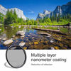 Picture of K&F Concept 77MM Circular Polarizer Glass Filter Ultra-Slim, Multi Coated