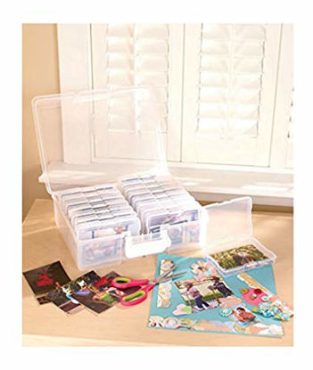 Picture of Scrapbooking 1,600 Photo Organizer Case - 16 Inner Cases - Snap Closures