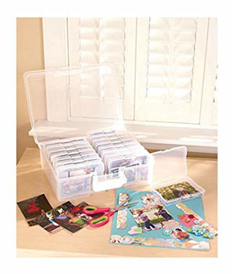Picture of Scrapbooking 1,600 Photo Organizer Case - 16 Inner Cases - Snap Closures