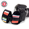 Picture of USA GEAR Professional Camera Grip Hand Strap with Stripe Neoprene Design and Metal Plate - Compatible with Canon , Fujifilm , Nikon , Sony and more DSLR , Mirrorless , Point & Shoot Cameras