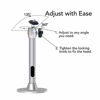 Picture of Mini Ceiling Projector Mount - for Projectors CCTV DVR Cameras - Drsn Angle Adjustable Projection - Length 175mm/6.88in Silver