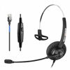 Picture of Arama Phones Headset RJ9 with Pro Noise Canceling Mic and Mute Switch Controls Wired Office Headset Compatible with Polycom Mitel Plantronic Nortel Shoretel Aastra Avaya Landline Phones