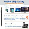 Picture of Cell Phone Headset with Microphone Noise Cancelling & Call Controls, 3.5mm Computer Headphones for iPhone Samsung PC Business Skype Softphone Call Center Office, Clear Chat, Ultra Comfort