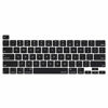 Picture of MOSISO Keyboard Cover Compatible with 2020 MacBook Pro 13 inch A2338 M1 A2289 A2251 & 2019 MacBook Pro 16 inch A2141 with Touch ID & Retina Display, Protective Silicone Skin, Black